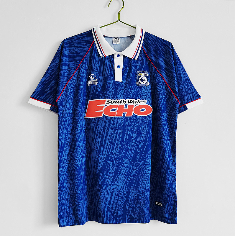 1990 Cardiff City Home Retro Jerseys