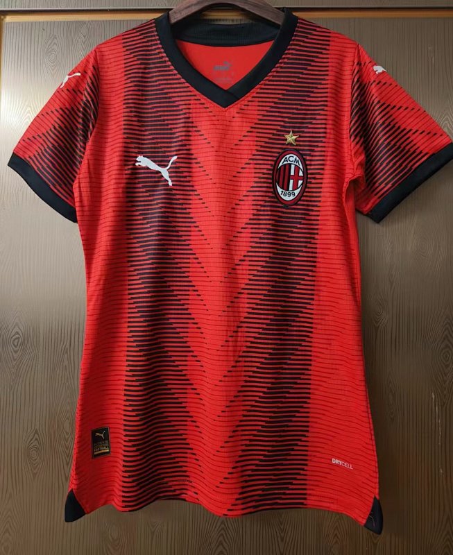 23-24 AC Milan Home Woman Jerseys