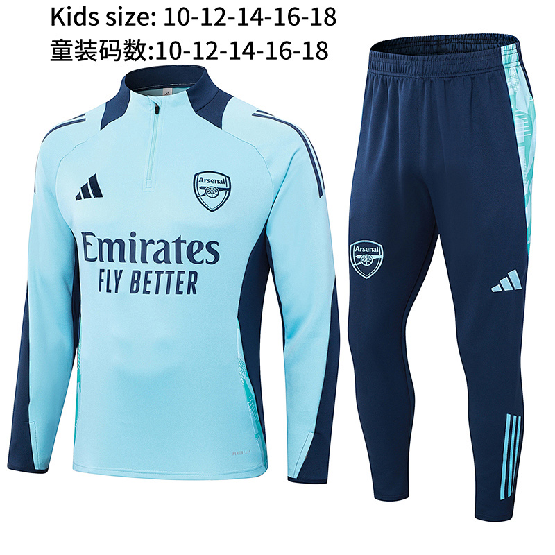 24-25 Arsenal Kids Long Sleeve Training Suit