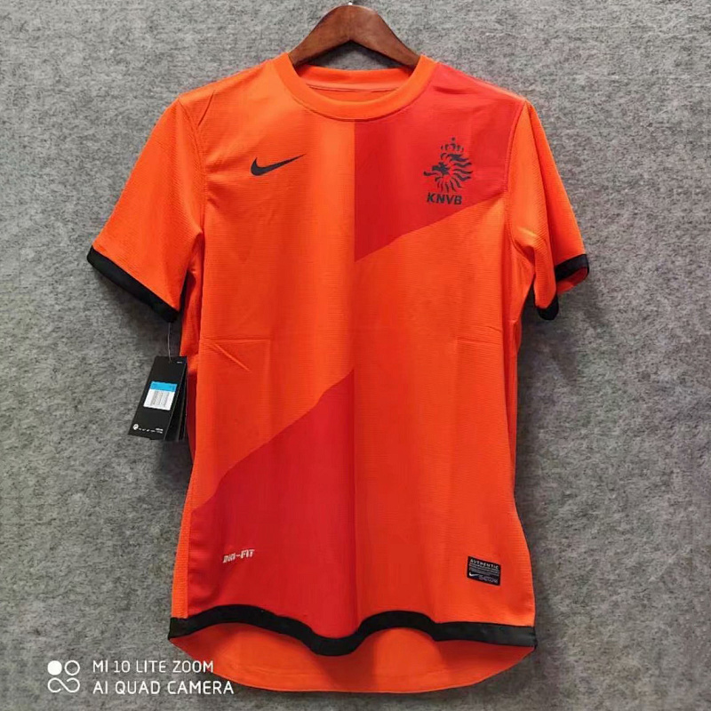 2012 Netherlands Home Retro Jerseys