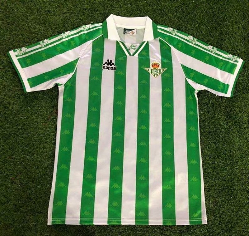 95-97 Real Betis Home Retro Jerseys