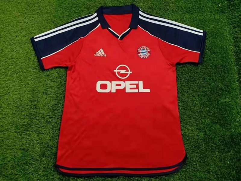 bayern munchen retro jersey
