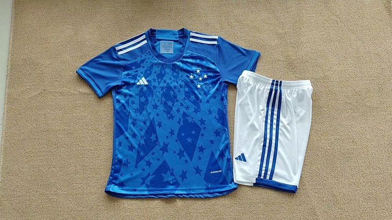 24-25 Cruzeiro Home Kids Jerseys