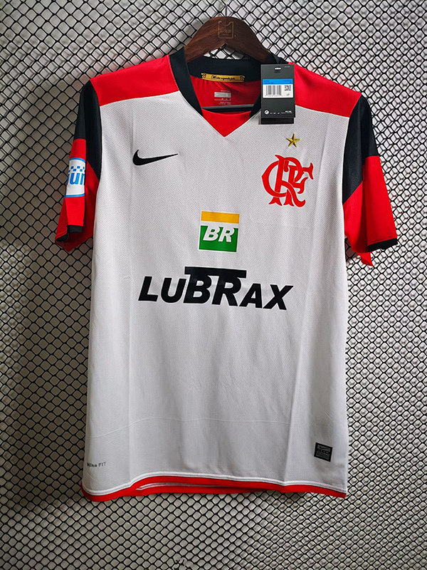 08-09 Flamengo White Retro Jerseys