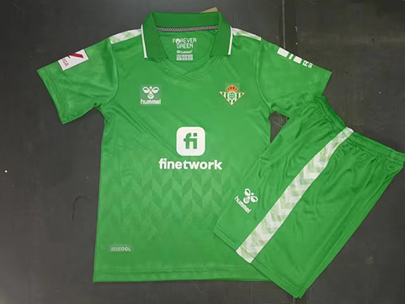 23-24 Real Betis Away Kids Jerseys