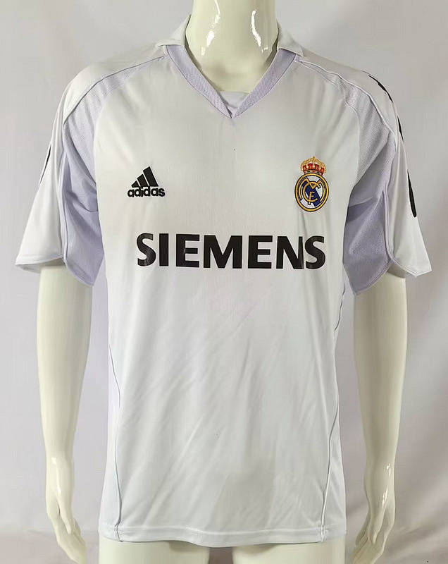 2005-06 Real Madrid Home Retro Jerseys