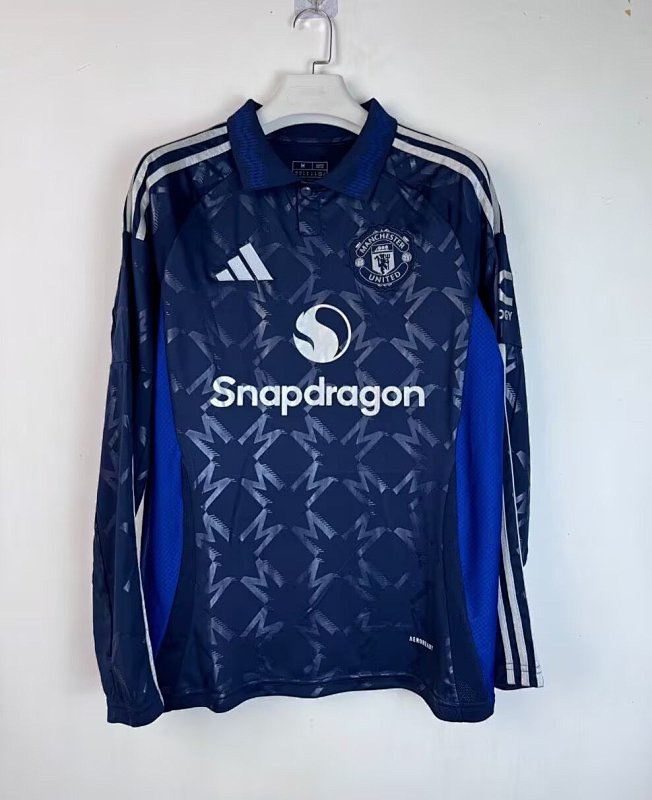 24-25 M-anchester U-nited Away Long Sleeve Jerseys