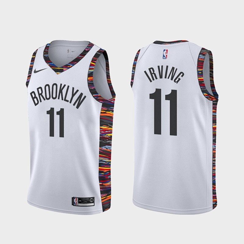 Nets Irving#11 City Version Embroidery
