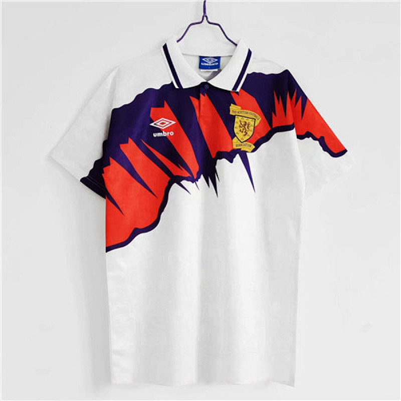 91-93 Scotland Away Retro Jerseys