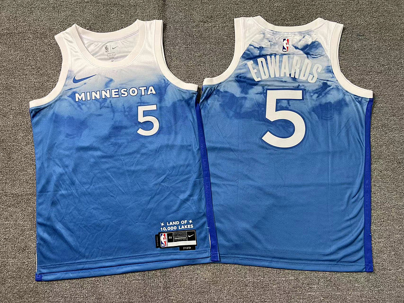 2024 Timberwolves #5 Embroidery