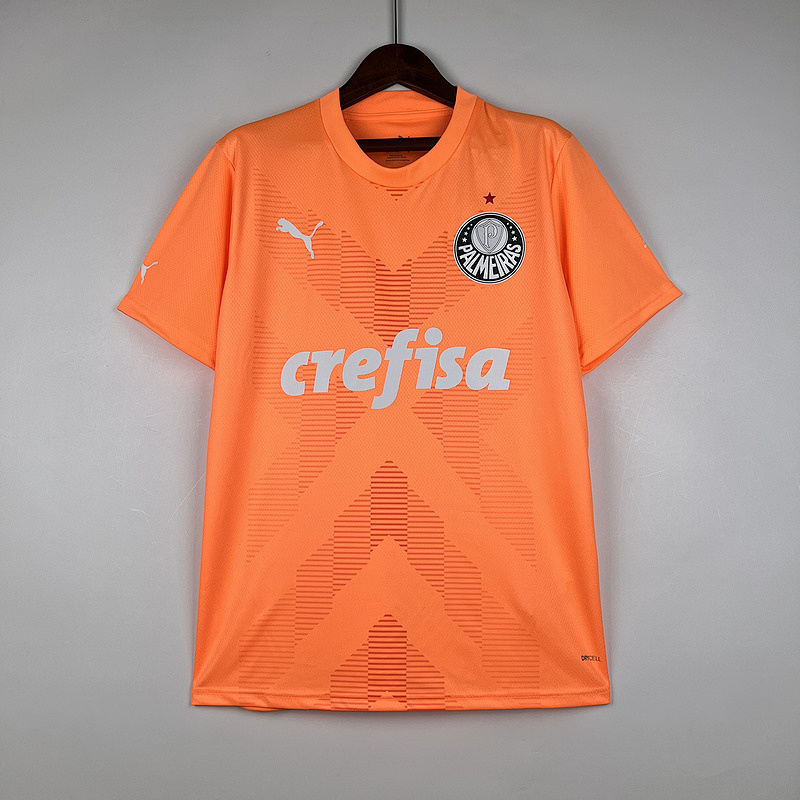 23-24 Palmeiras Goalkeeper Orange Jerseys S-4XL