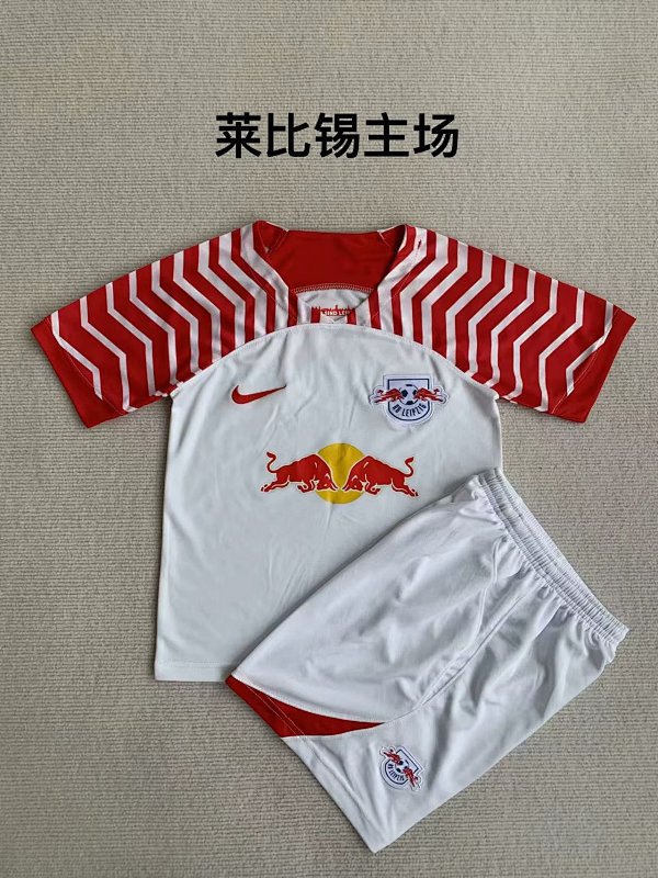 23-24 RB Leipzig Home Kids Jerseys