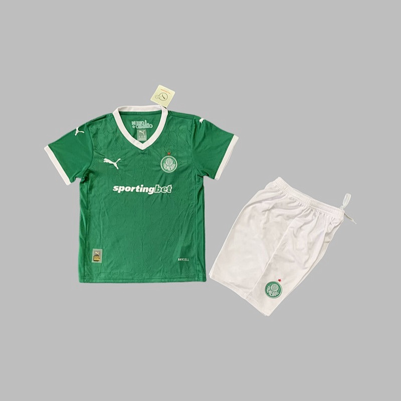 25-26 Palmeiras Home Kids Jerseys