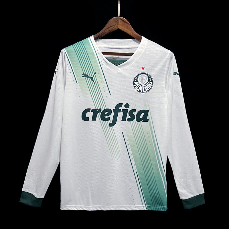 23-24 Palmeiras Away Long Sleeves Jerseys