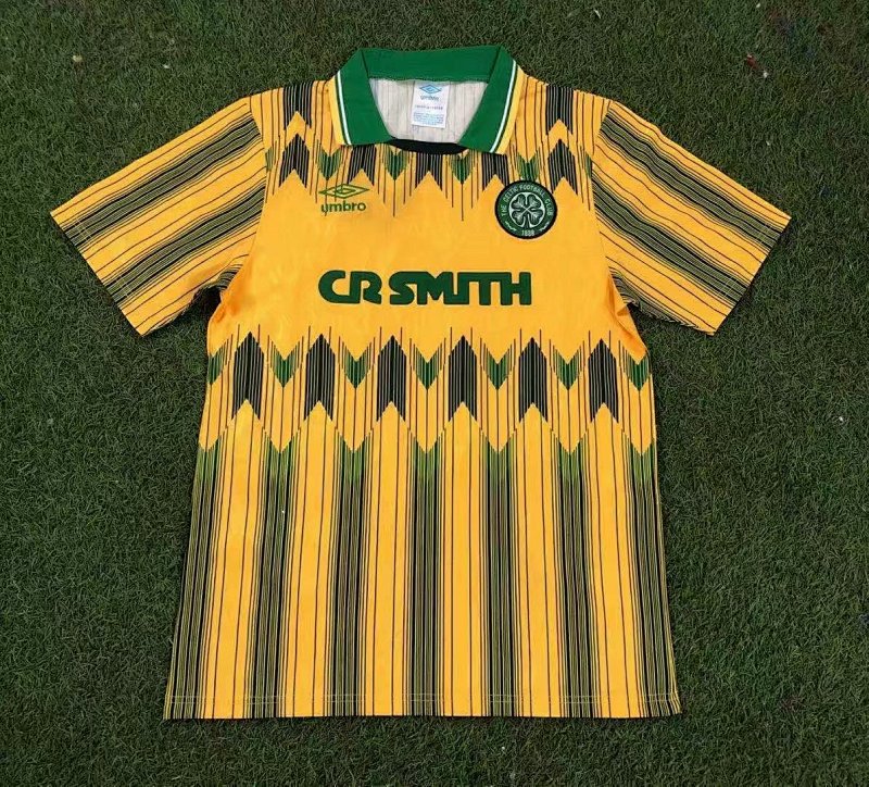 89-91 Celtic Away Retro Jerseys