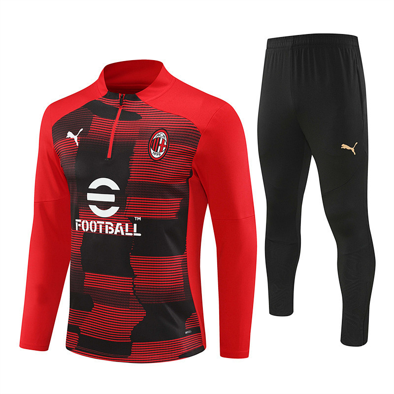 24-25 AC Milan Long Sleeve Training Suit