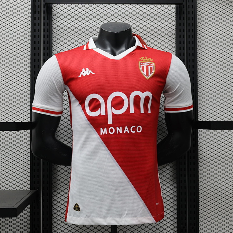 2024 Monaco Home Player Version Jerseys