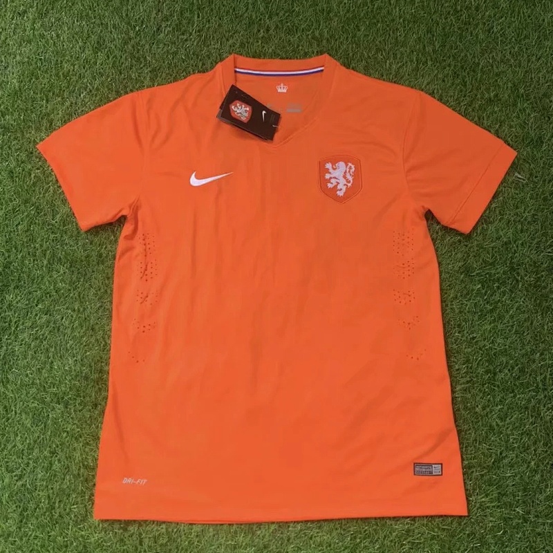 2014 Netherlands Home Retro Jerseys