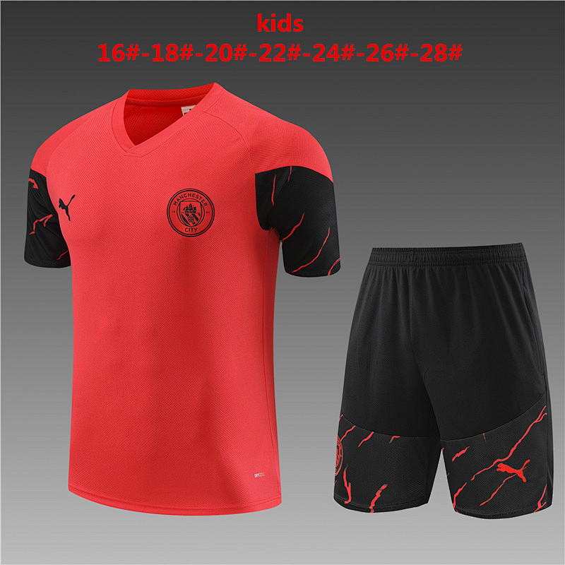 23-24 Manchester City Training Kids Jerseys