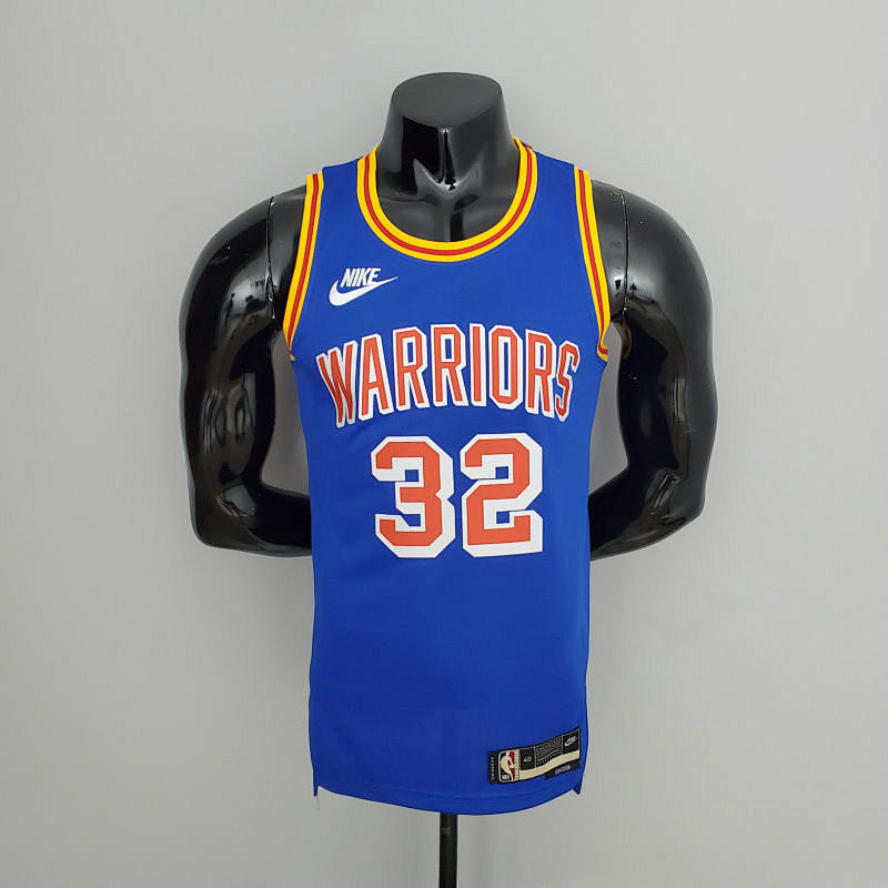 75th Anniversary Porter jr.#32 Warriors Vintage Blue NBA Jersey S-XXL