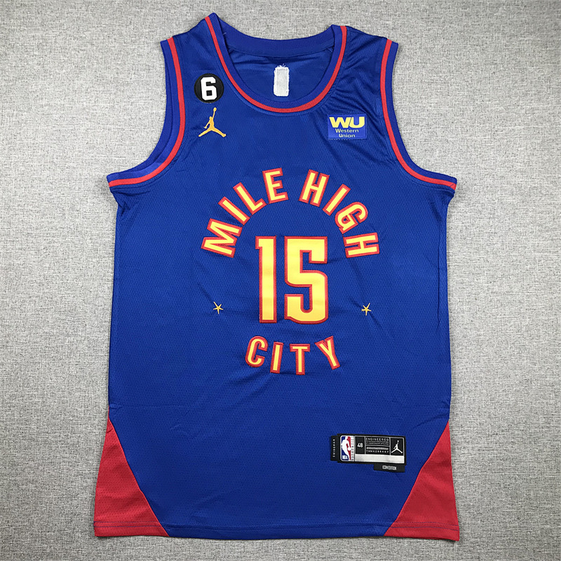 2023 Nuggets #15 Embroidery
