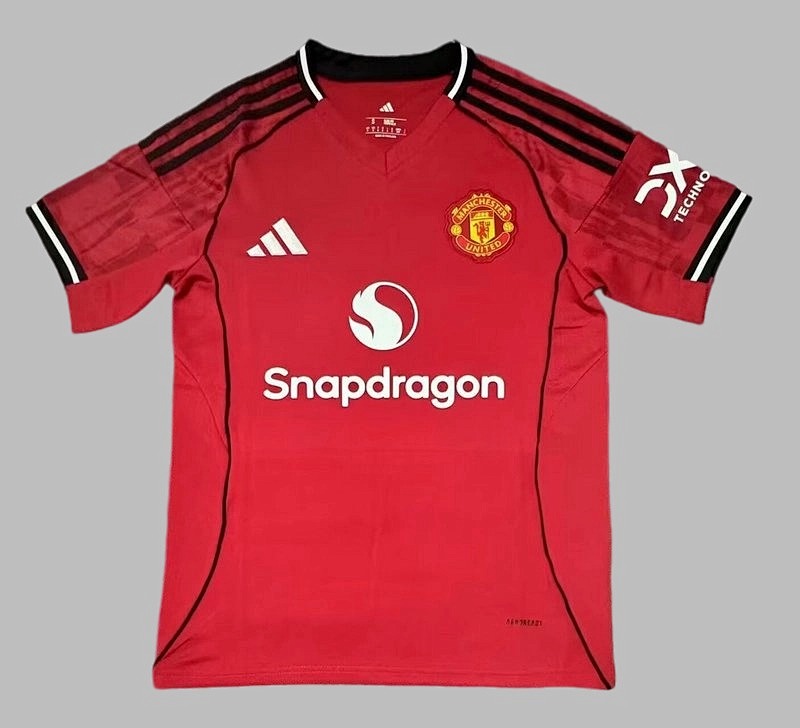 25-26 Man United Home Jerseys