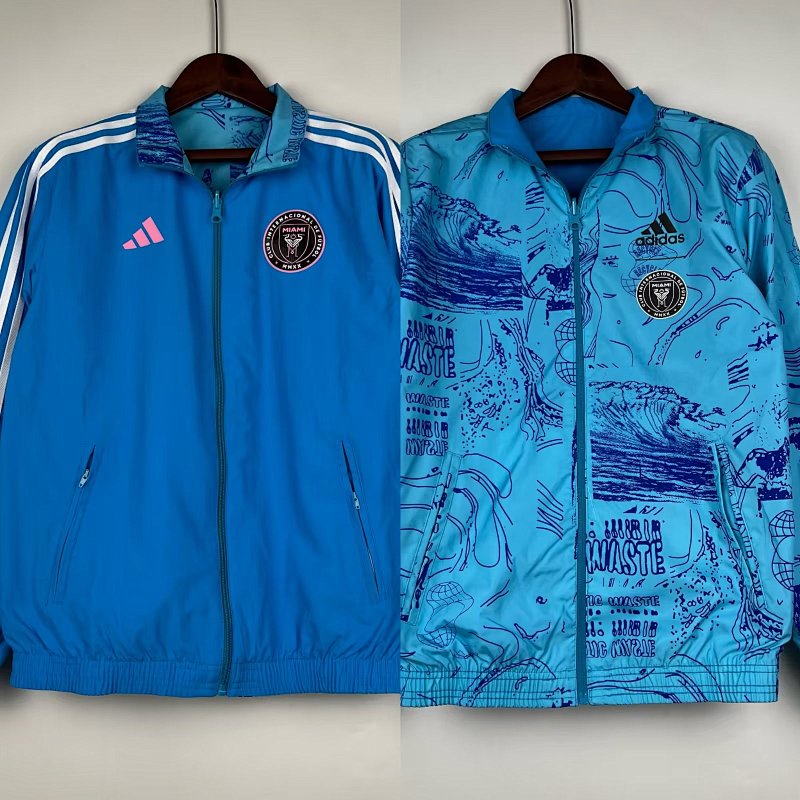 23-24 Miami Blue Both Windbreaker Jerseys