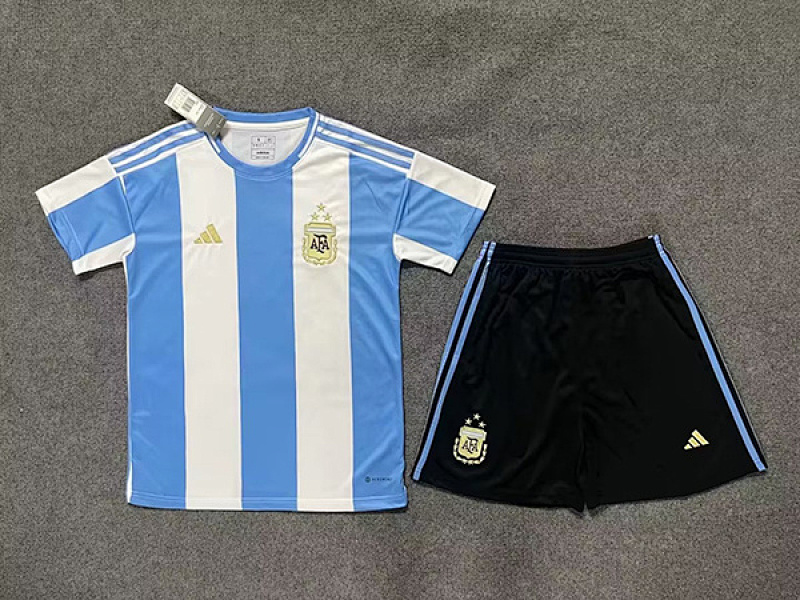 23-24 Argentina Home Kids Jerseys