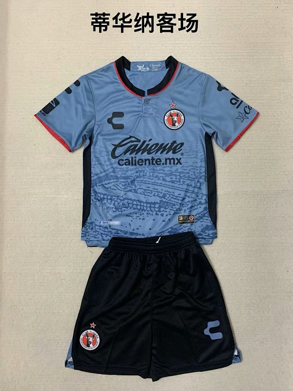 23-24 Tijuana Away Kids Jerseys