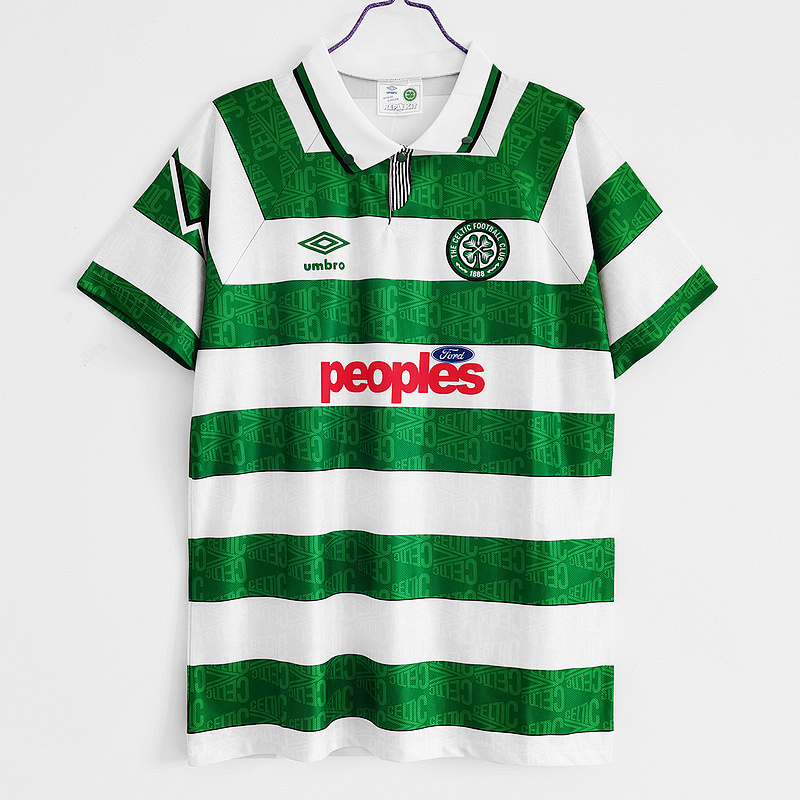 91-92 Celtic Home Retro Jerseys