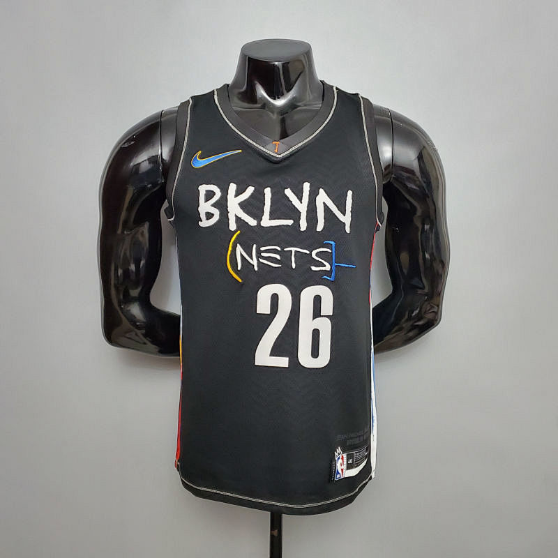 New Brooklyn Nets DINWDDIE#26 City Edition Black S-XXL