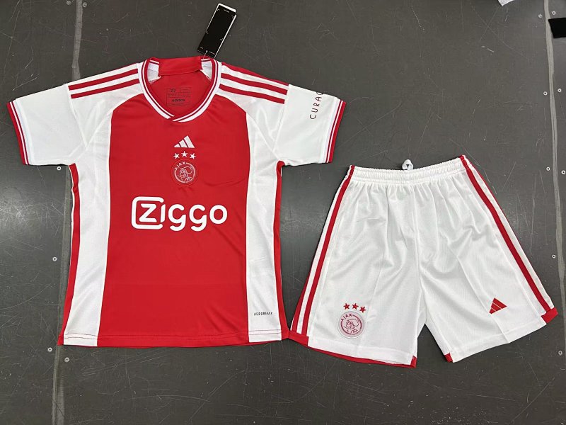 23-24 Ajax Home Kids Jerseys