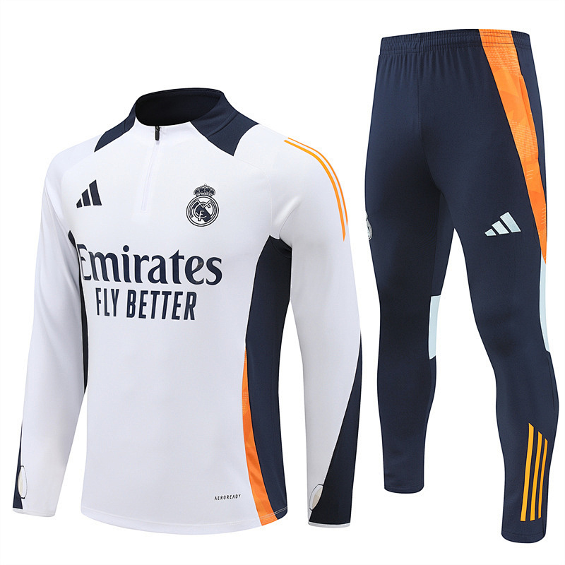 24-25 Real Madrid Long Sleeve Training Suit