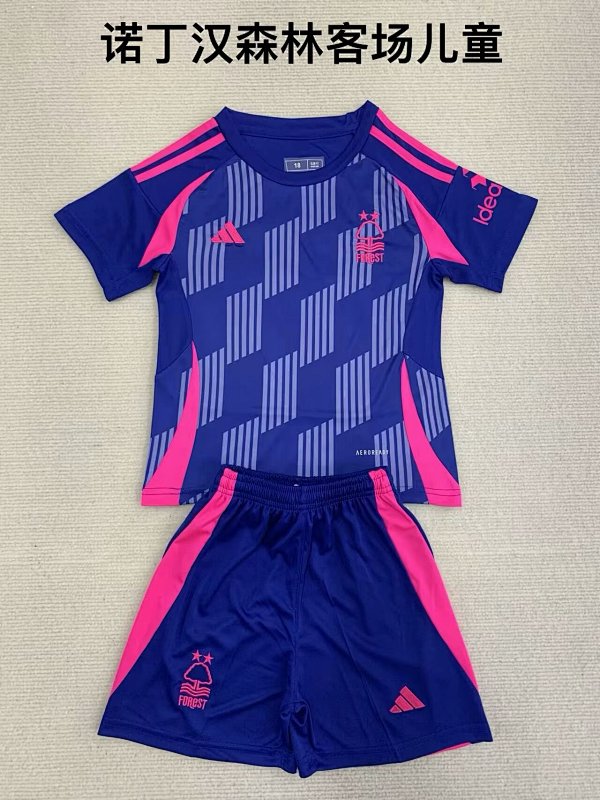 24-25 Nottingham Forest Away Kids Jerseys