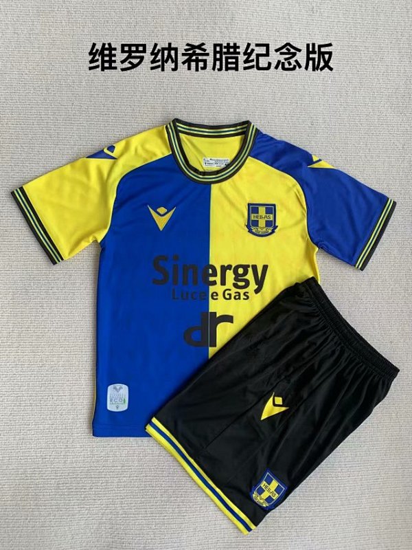 23-24 Hellas Verona Souvenir Kids Jerseys