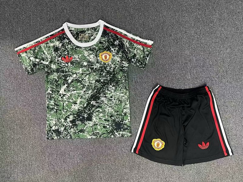 24-25 M-anchester U-nited Special Kids Jerseys
