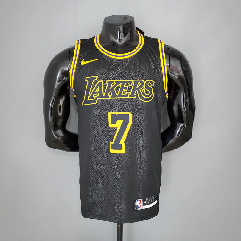 ANTHONY#7 Lakers black NBA jersey Size S-XXL