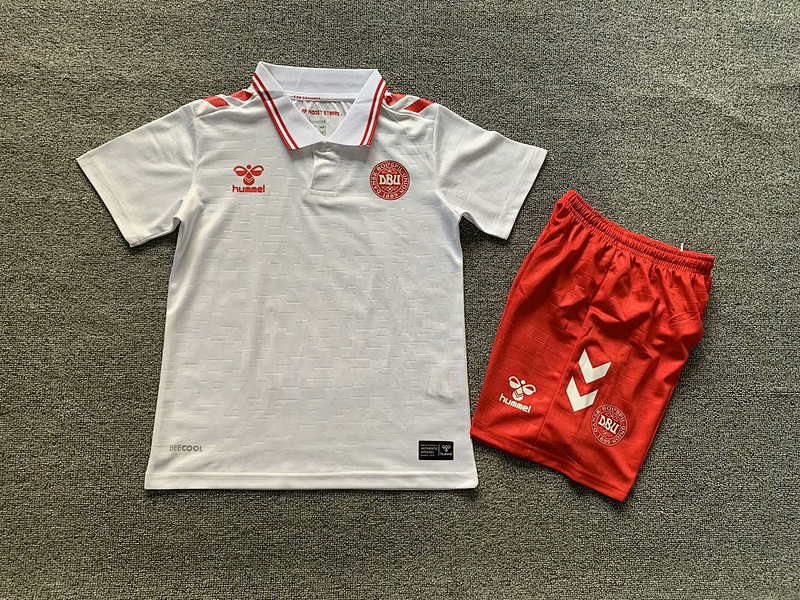 2024 Denmark Away Kids Jerseys