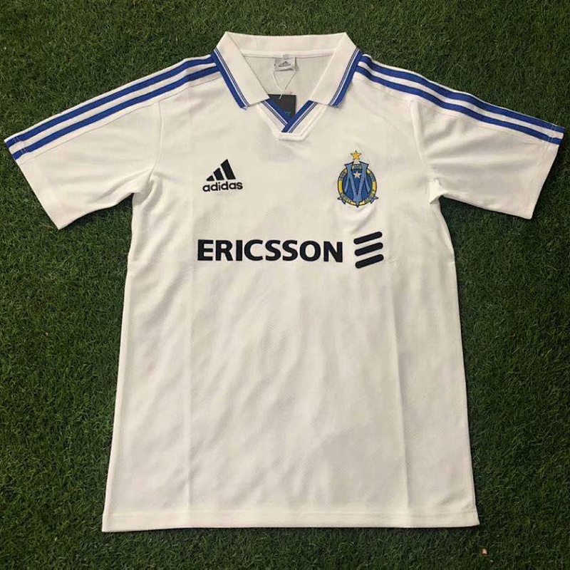 99-00 Marseille Home Retro Jerseys