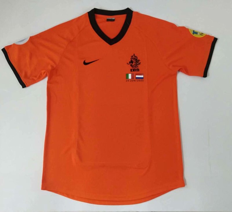 2000 Netherlands Home Retro Jerseys