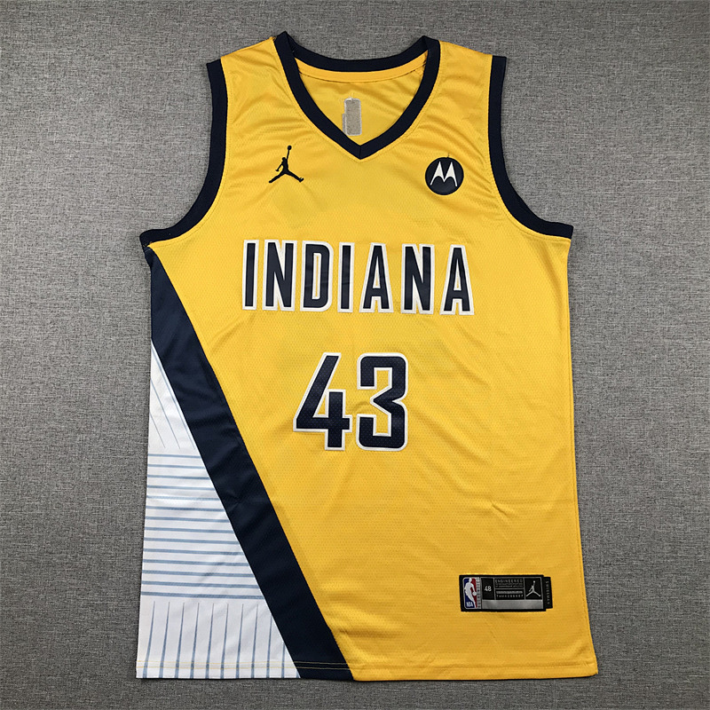 Pacers #43 Embroidery