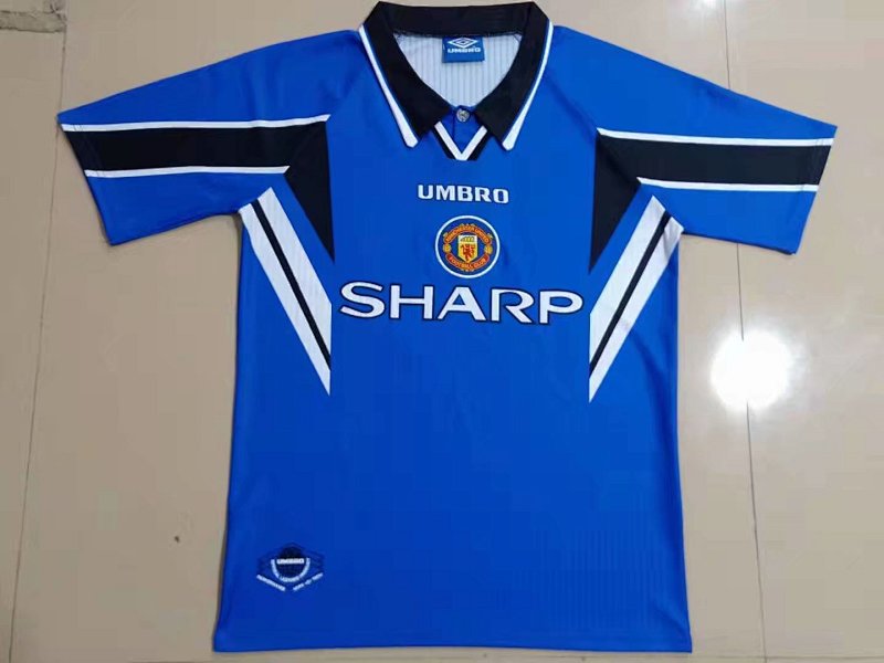 1996-97 M-anchester U-nited Third Retro Jerseys