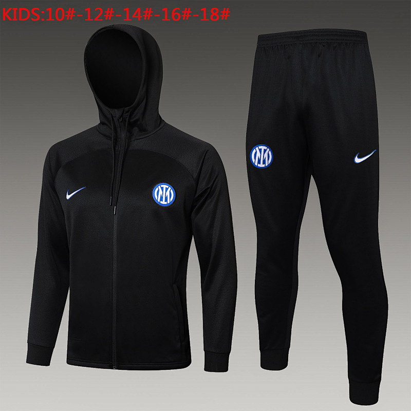 24-25 Inter Milan Kids Hoodie Jackets