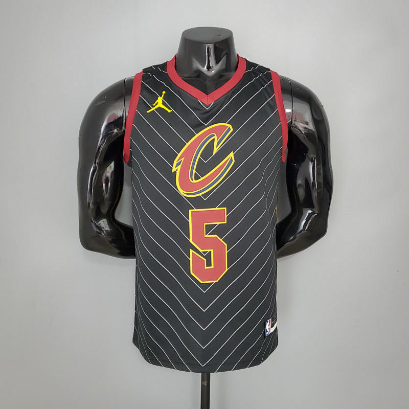 2021 SMITH JR.#5 Cavaliers JORDAN Theme Limited Edition Black NBA Jersey S-XXL