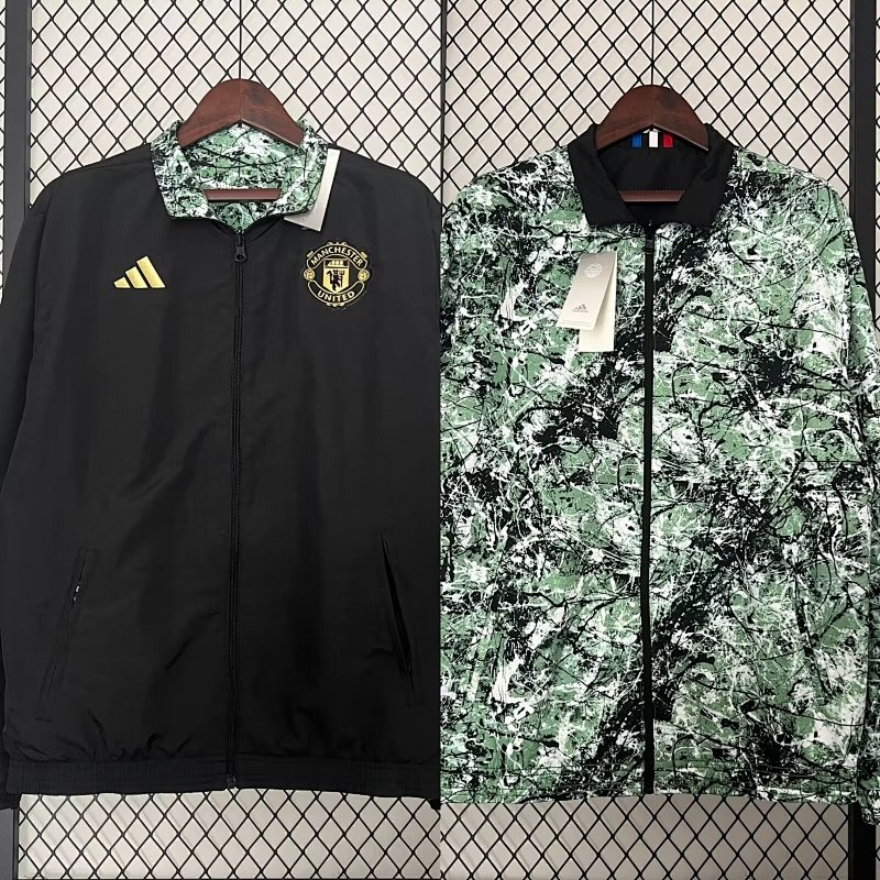 24-25 M-anchester U-nited Both Windbreak Jackets