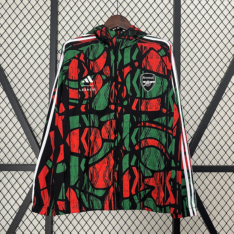 24-25 Arsenal Hoodie Windbreaker Jackets
