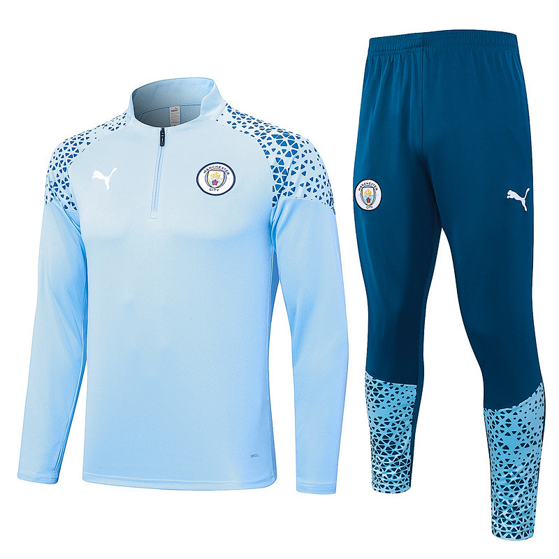 23-24 Manchester City Long Sleeve Training Suit