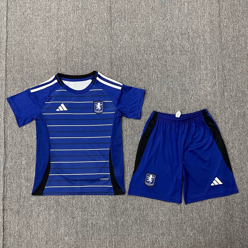 24-25 Aston Villa Third Kids Jerseys