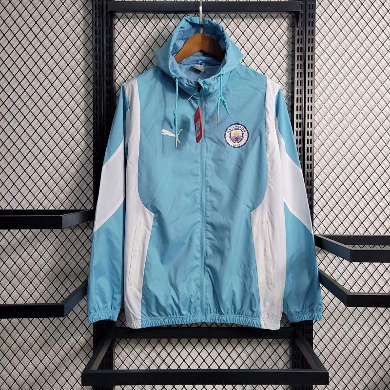 23-24 Manchester City Windbreaker Hoodies Jackets