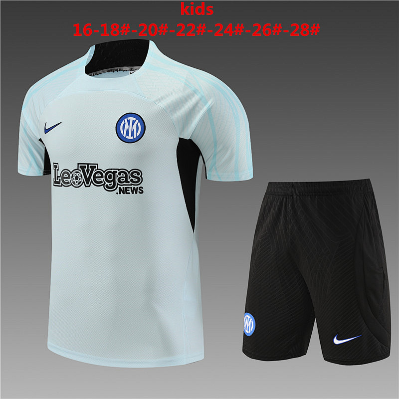 23-24 Inter Milan Kids Training Jerseys